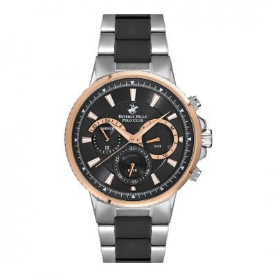 Beverly Hills Polo Club BP3047X.550 Çift Renkli Fonksiyonel Erkek Kol Saat 