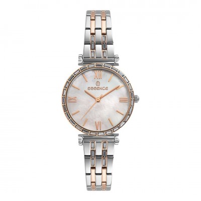 Essence ES6716FE.520 Gümüş Rose Gold Çift Renkli Kadın Kol Saati