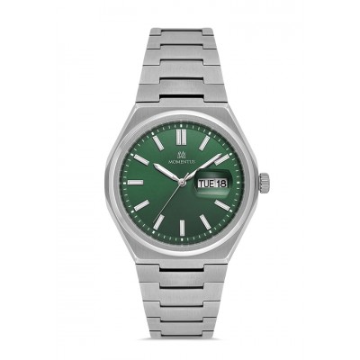 Momentus CM380S-04SS Titanyum Koyu Yeşil Kadranlı Erkek Kol Saati