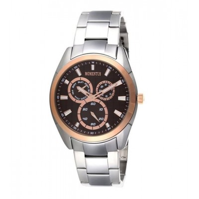 Momentus FD118S-06SR Metal Kahverenhi Kadran Erkek Kol Saati