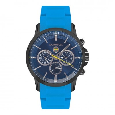 Quantum F876.692 Mavi Silikon Fenerbahçe Taraftar Kol Saati